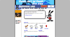Desktop Screenshot of bunnyherolabs.com
