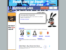 Tablet Screenshot of bunnyherolabs.com